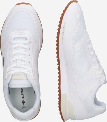 LACOSTE Platform trainers in White