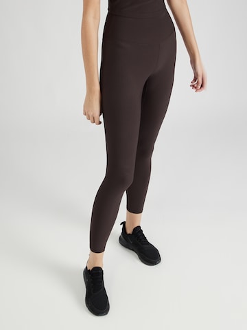 Varley Skinny Sportbroek 'Let's Move 25' in Bruin: voorkant