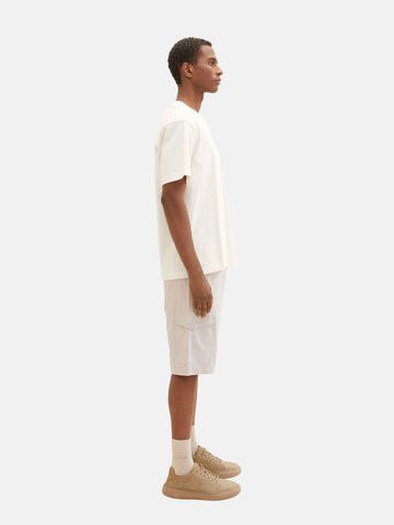 TOM TAILOR Regular Shorts in Beige