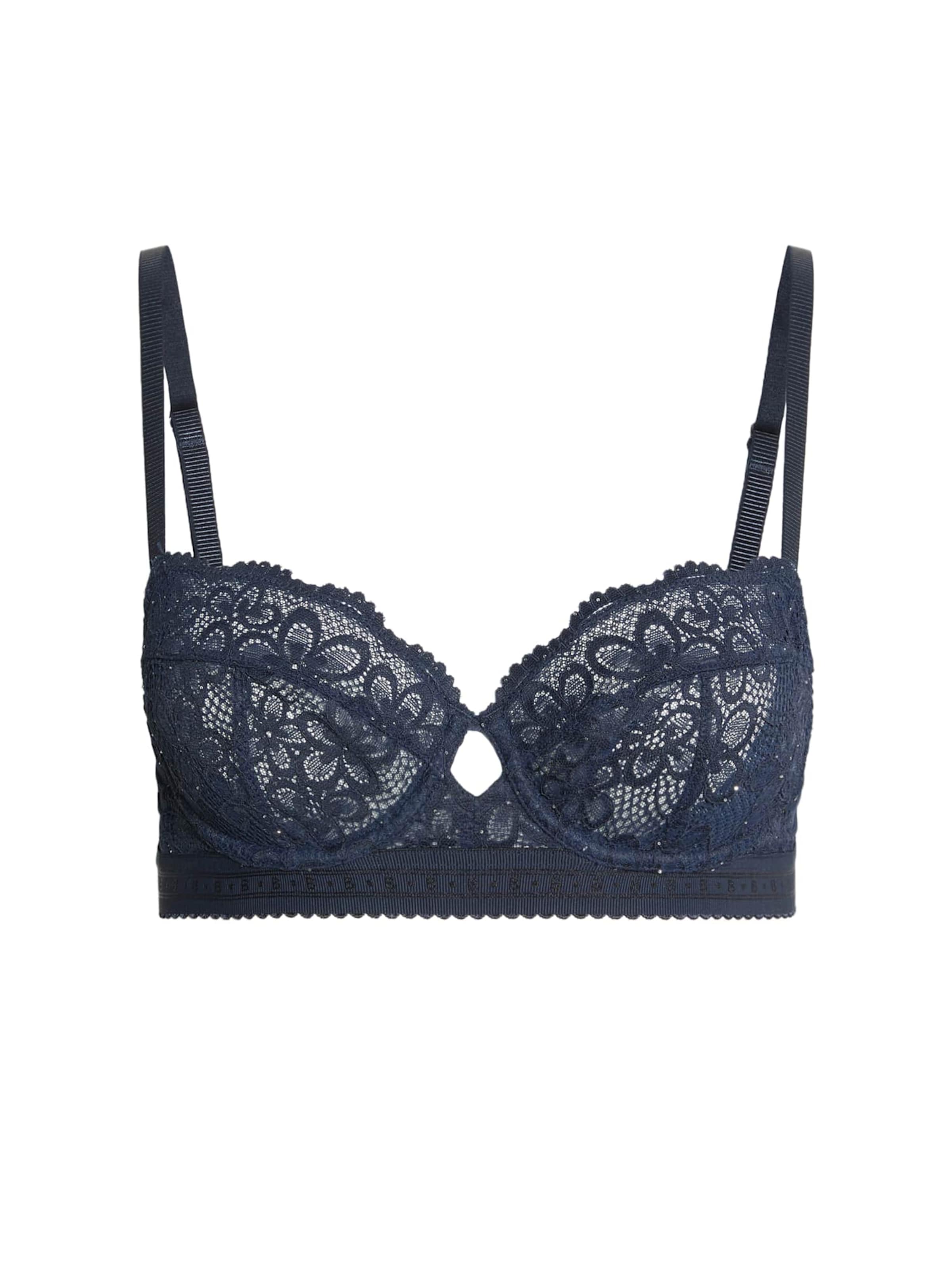 Push-up Soutien-gorge Marks & Spencer en bleu : devant