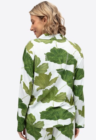 Cyberjammies Pyjamahemd 'Olive' in Grün