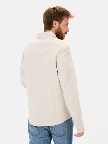 CAMEL ACTIVE Overshirt aus reiner Baumwolle in Beige