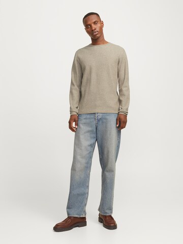 JACK & JONES Sweater 'JJECooper' in Grey