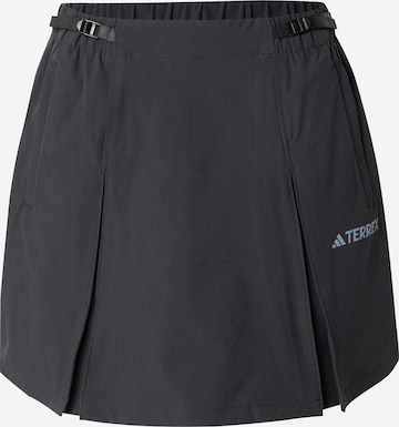 ADIDAS TERREX - regular Pantalón deportivo en negro: frente