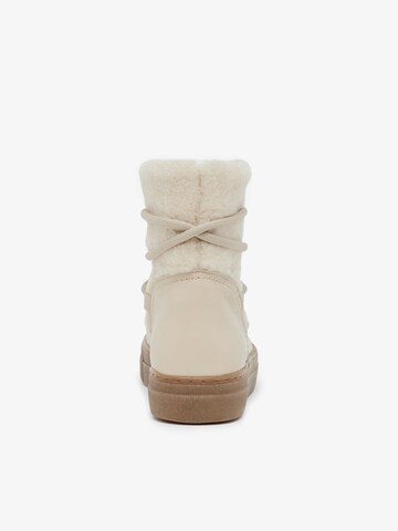 Bianco Ankle Boots 'TEDDY' in Beige