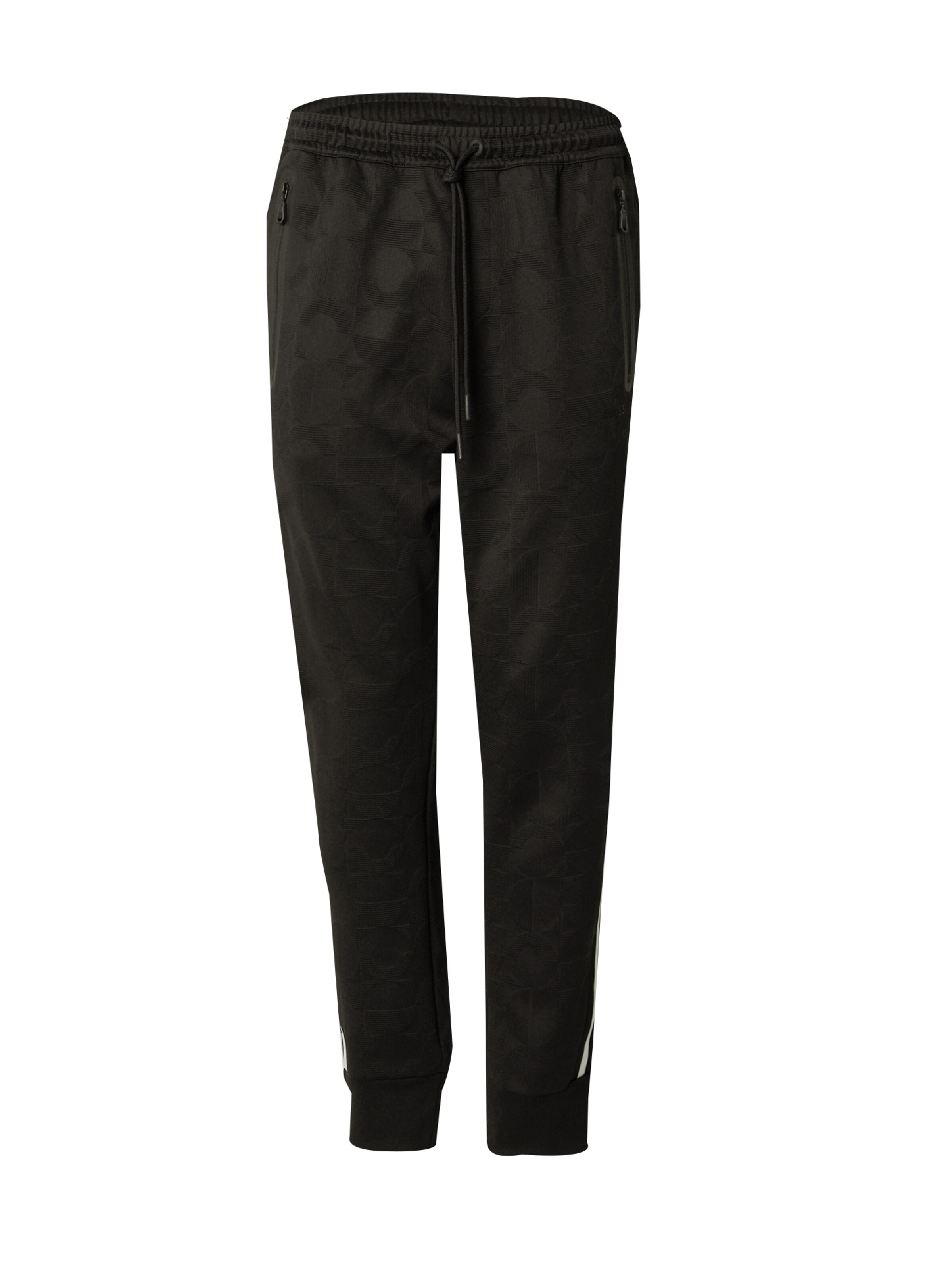 BOSS Дънки Tapered Leg Панталон в черно: отпред