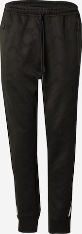 BOSS Tapered Housut värissä musta: etupuoli