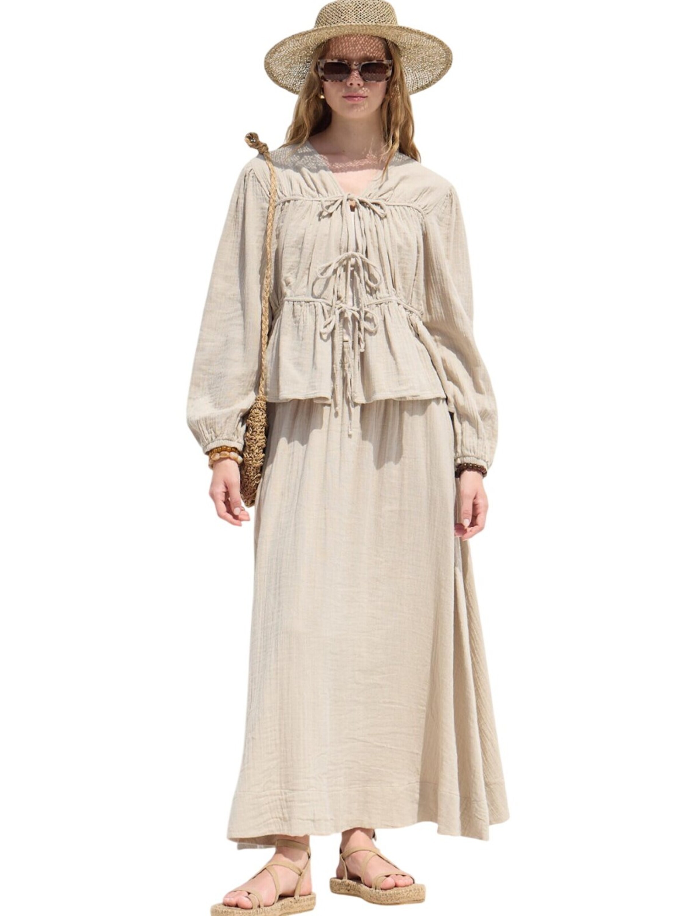 MANUKA Blouse in Wit