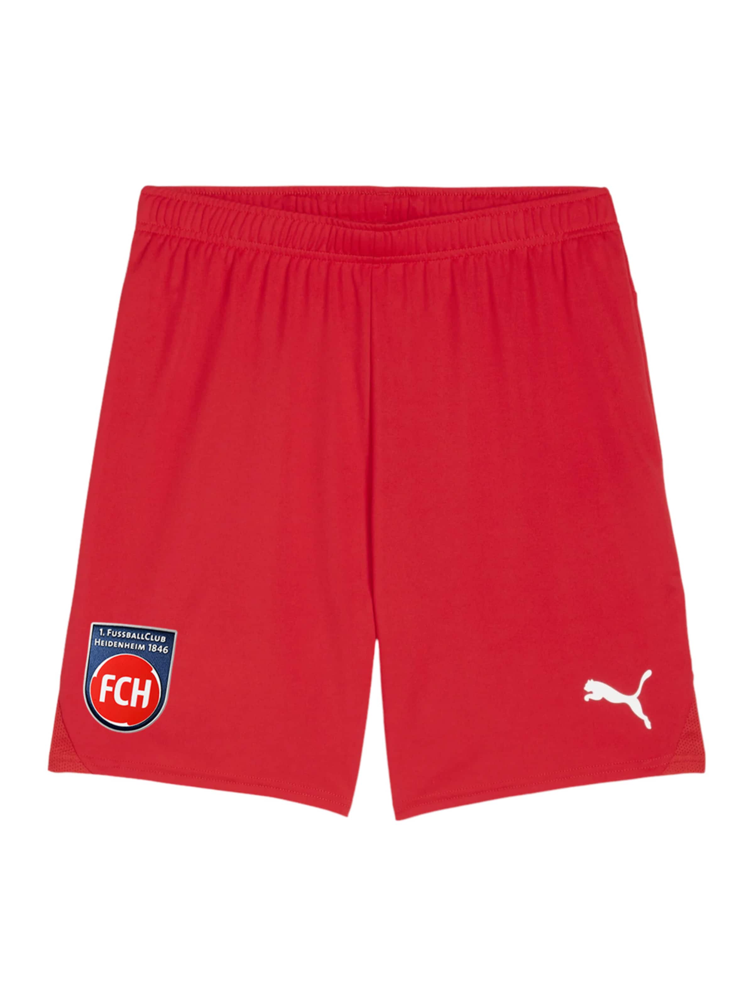 PUMA Regular Sportshorts in Rot: Vorderseite