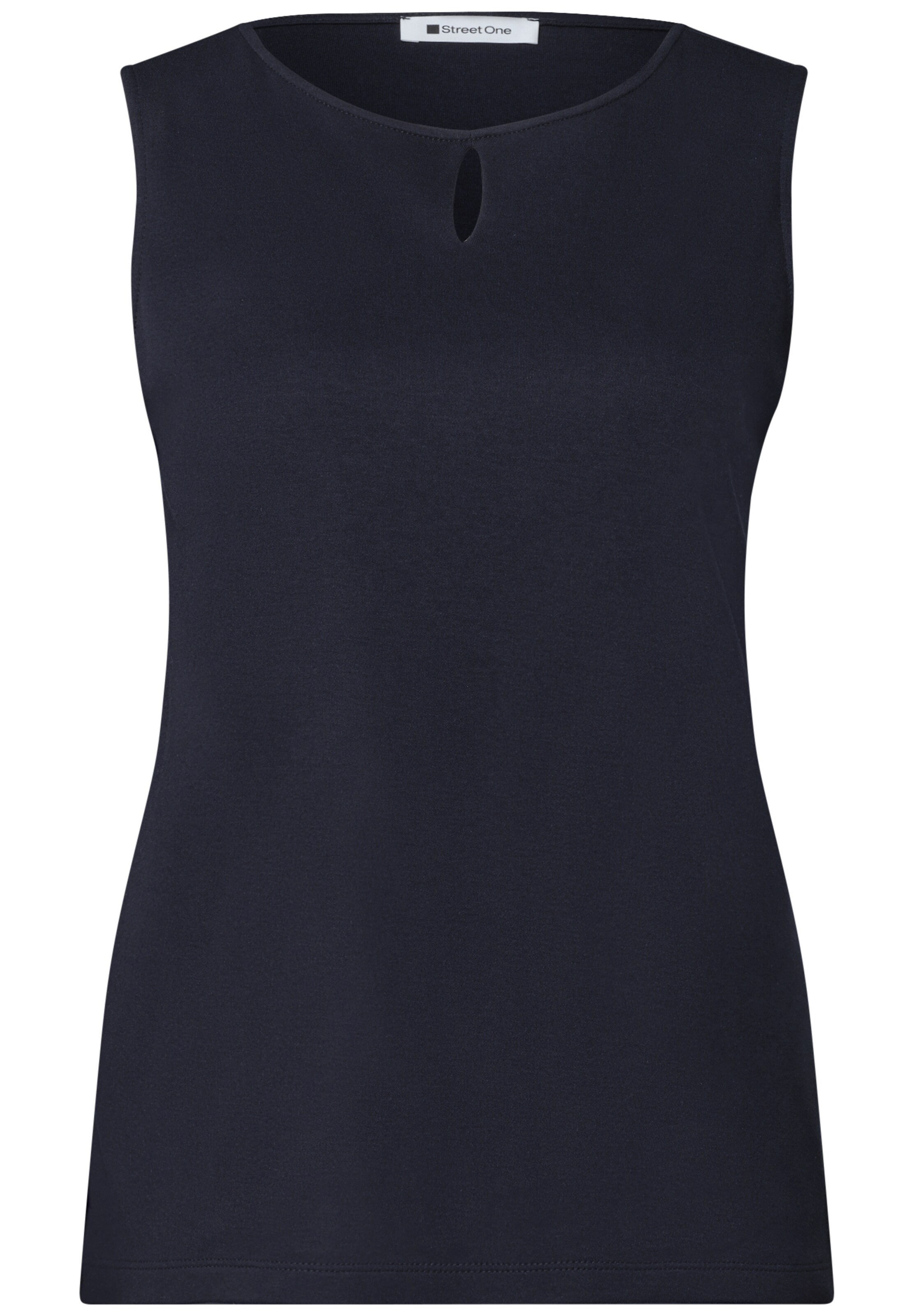 STREET ONE Top in Schwarz: Vorderseite