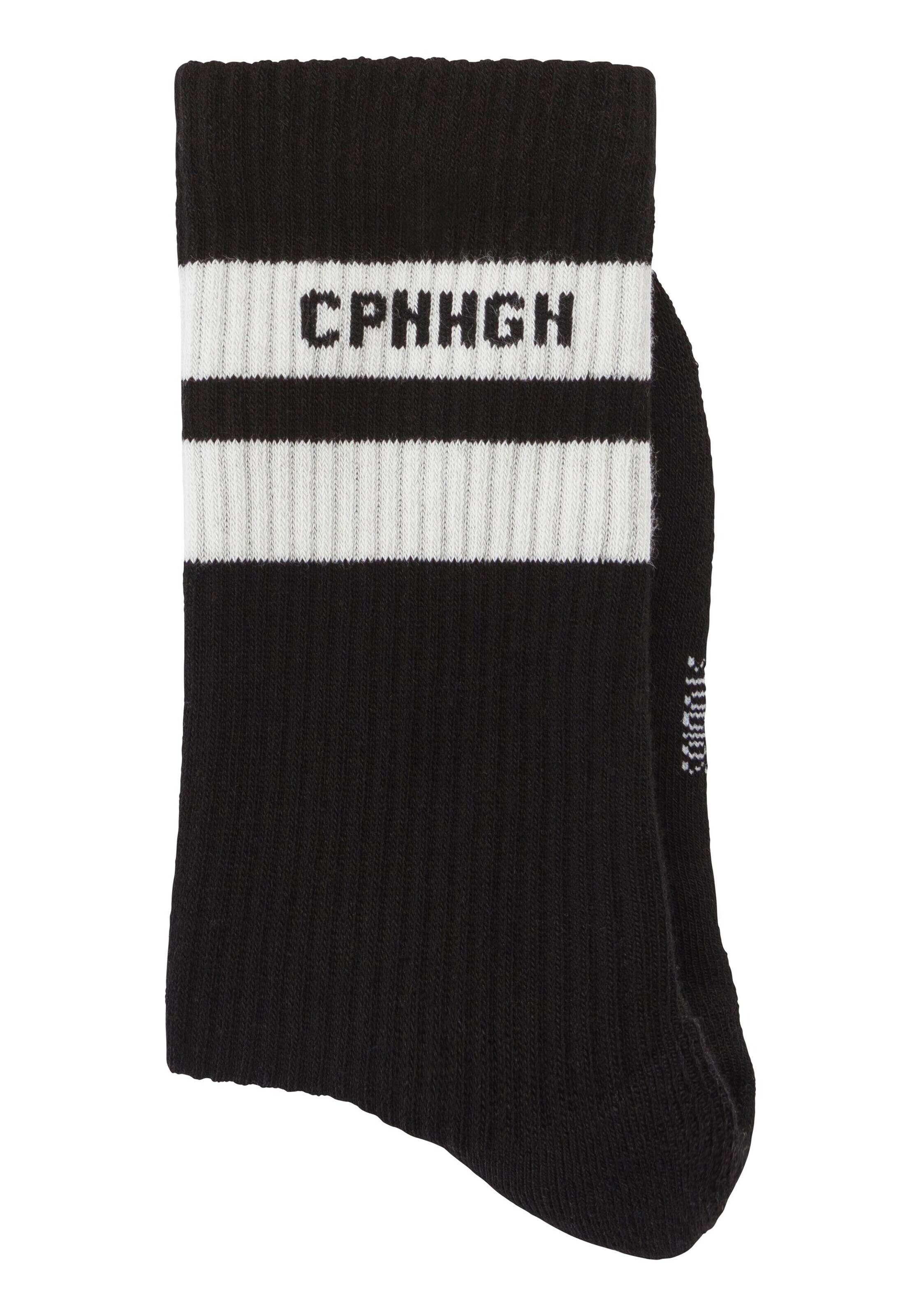 Copenhagen Studios - Meias de desporto em preto: frente