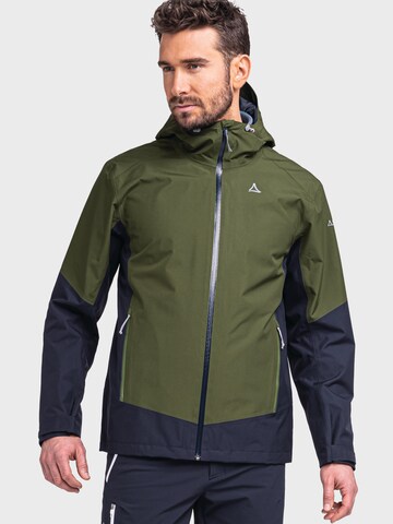 Schöffel Outdoor jacket 'Wamberg' in Blue: front
