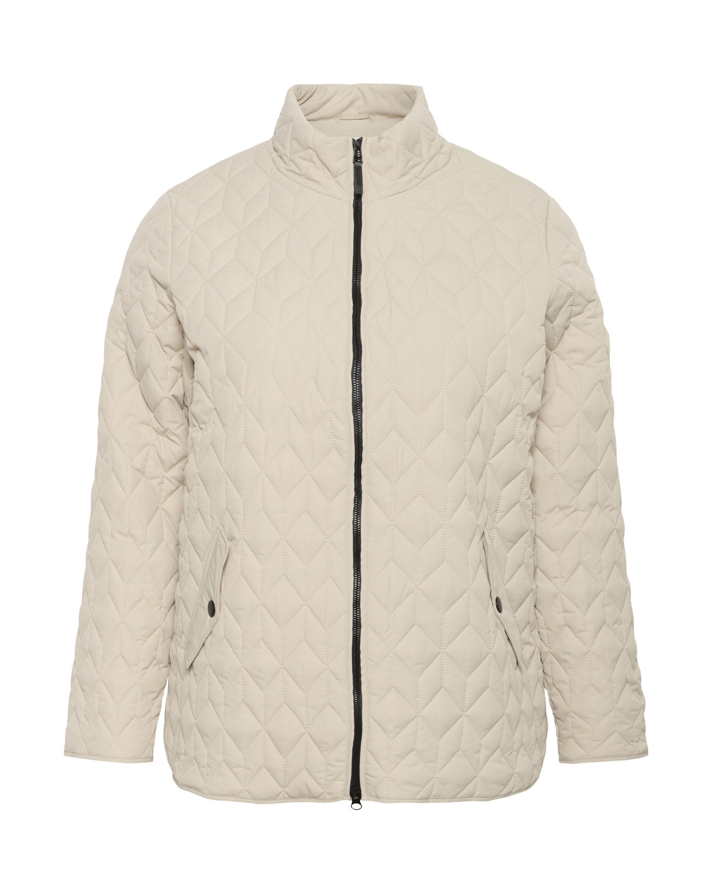 KAFFE CURVE Tussenjas 'KCleina' in Beige: voorkant