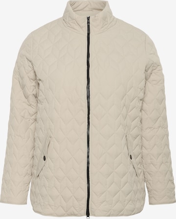 KAFFE CURVE Tussenjas 'KCleina' in Beige: voorkant