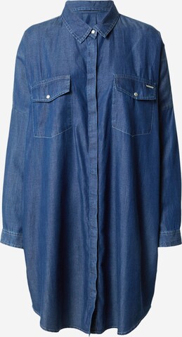 Abito camicia 'CASANDRA' di BIG STAR in blu: frontale