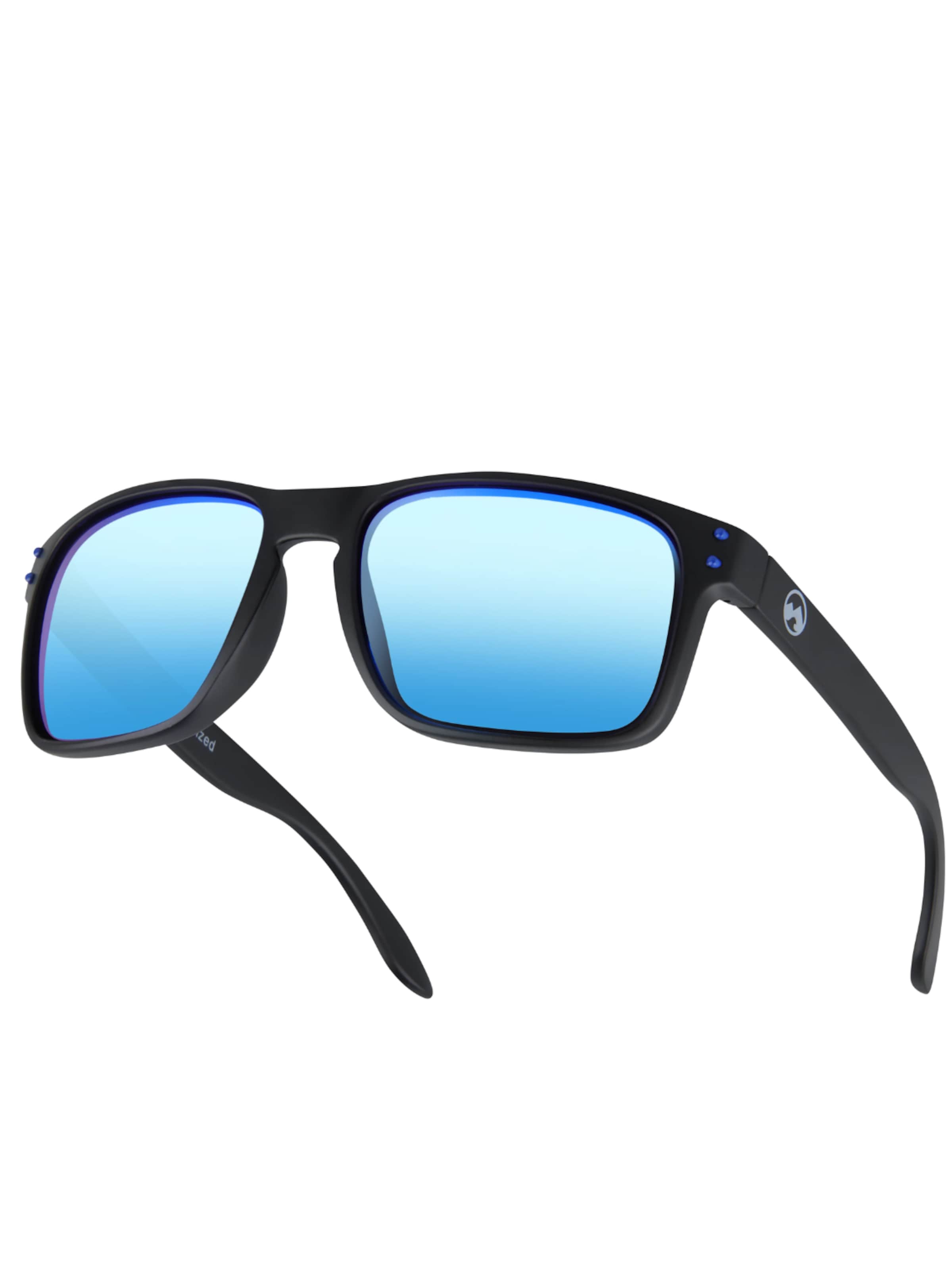 Occhiali da sole sportivi 'MowMow Stick Sunglasses - Polarized - Men - Women' di Mowmow in blu: frontale