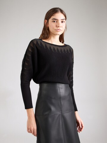 DKNY Pulóver - fekete: elől