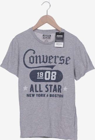 CONVERSE T-Shirt S in Grau: predná strana