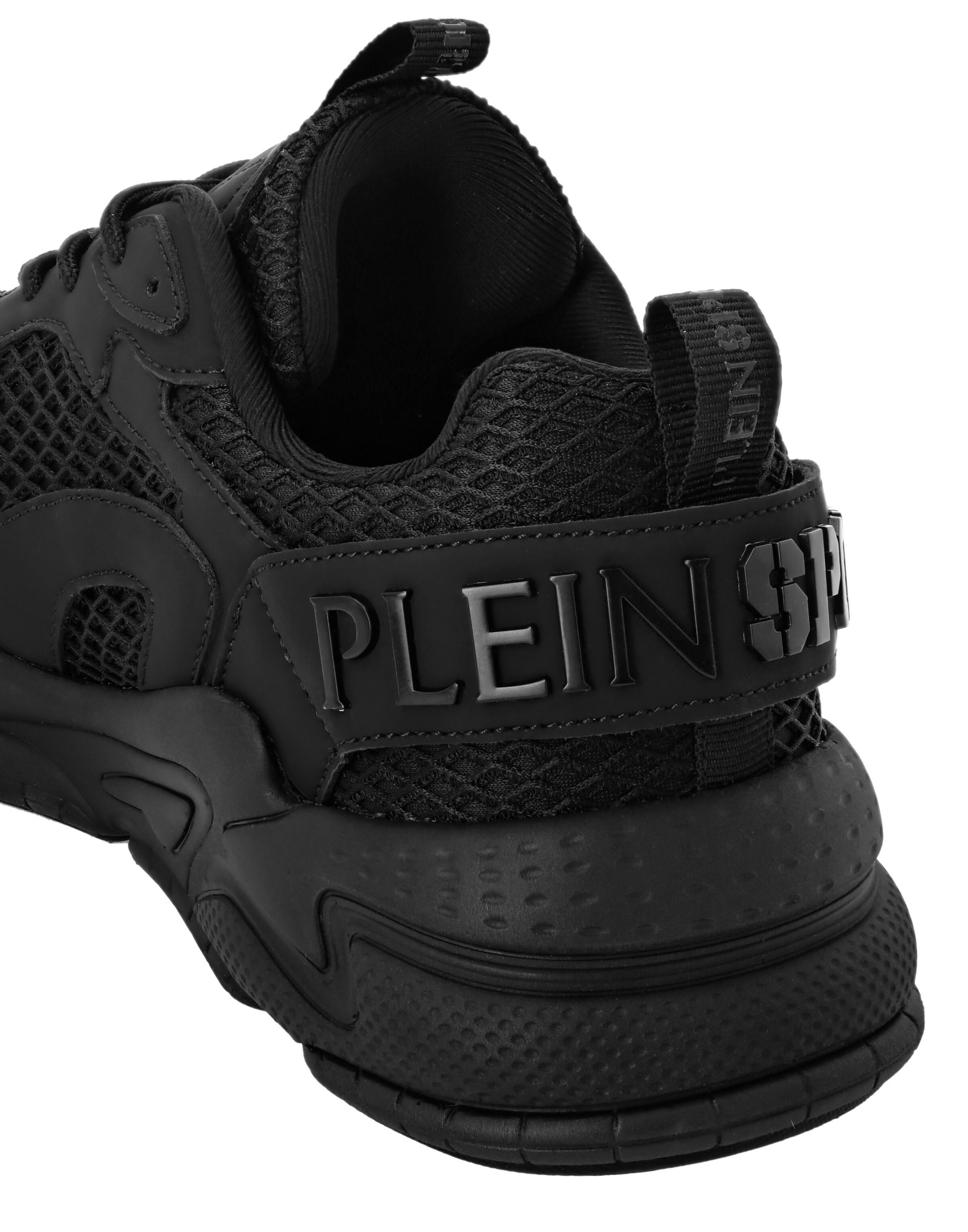 Plein Sport Sneakers laag 'Track King' in Zwart