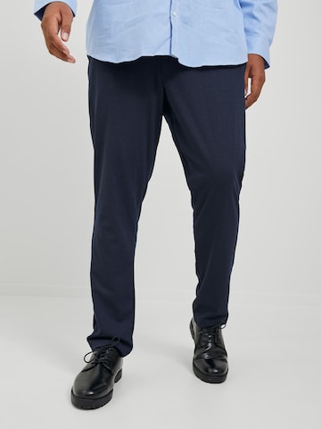 Jack & Jones Plus Slimfit Chino in Blauw: voorkant