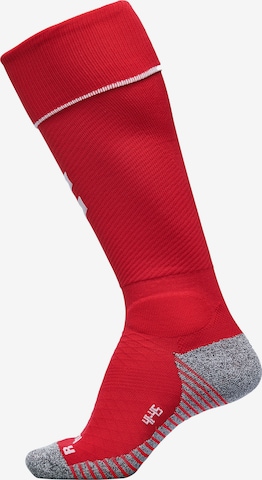 Chaussettes de sport Hummel en rouge