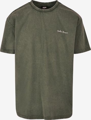 Urban Classics - Camisa em verde: frente