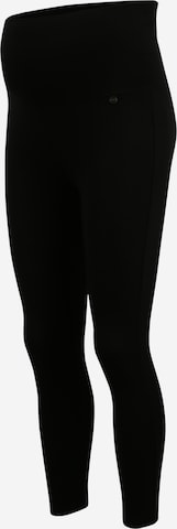 LOVE2WAIT Skinny Leggings in Black: front