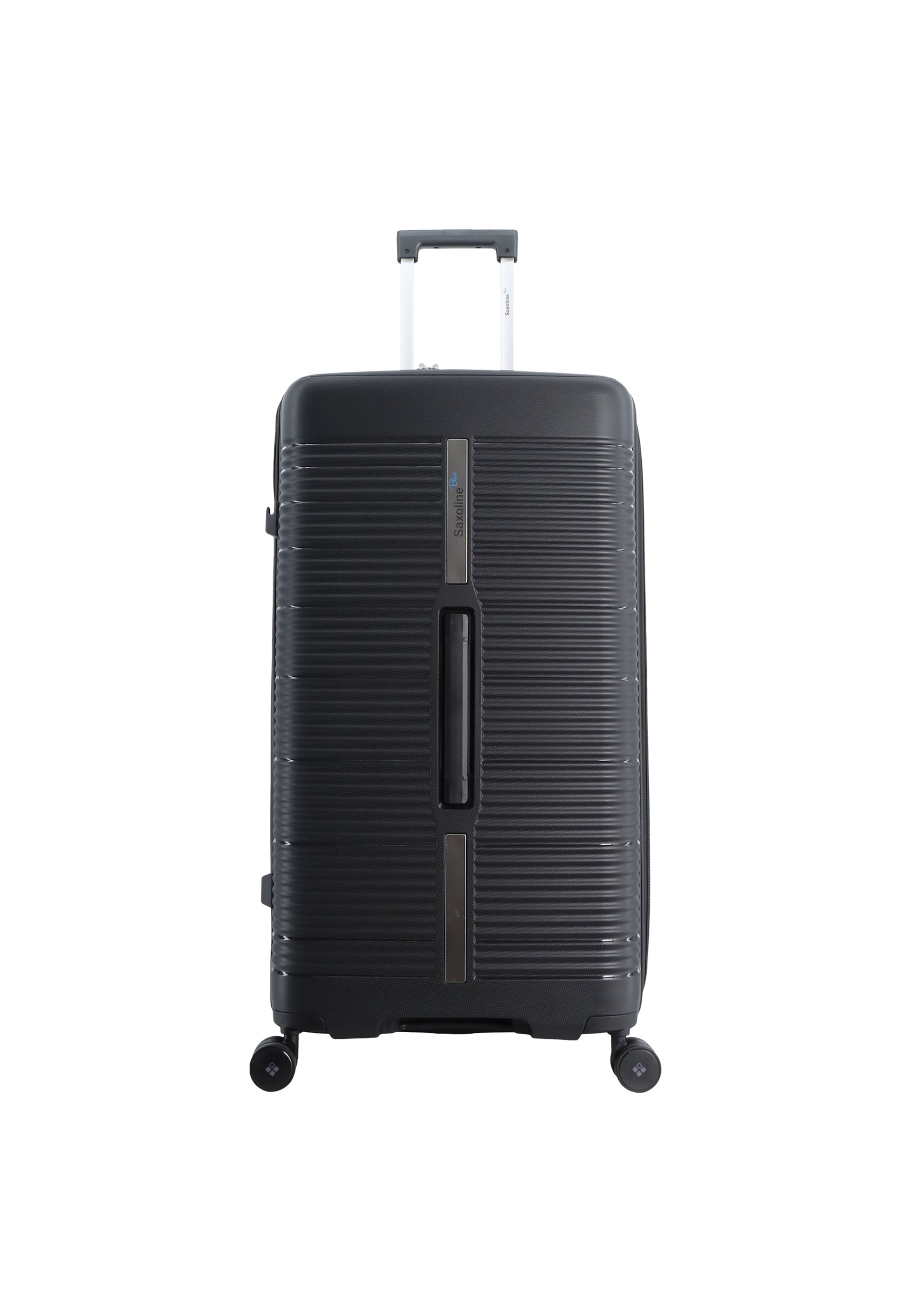 Saxoline Blue Suitcase 'Overly' in Black: front