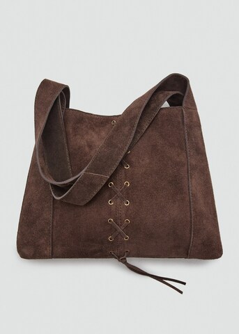 MANGO TEEN Shoulder Bag 'Chantal' in Brown
