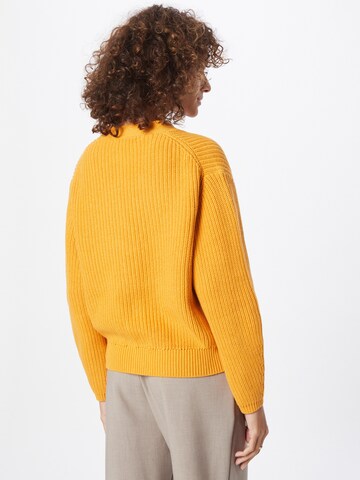 ABOUT YOU Knit Cardigan 'Sana' in Yellow