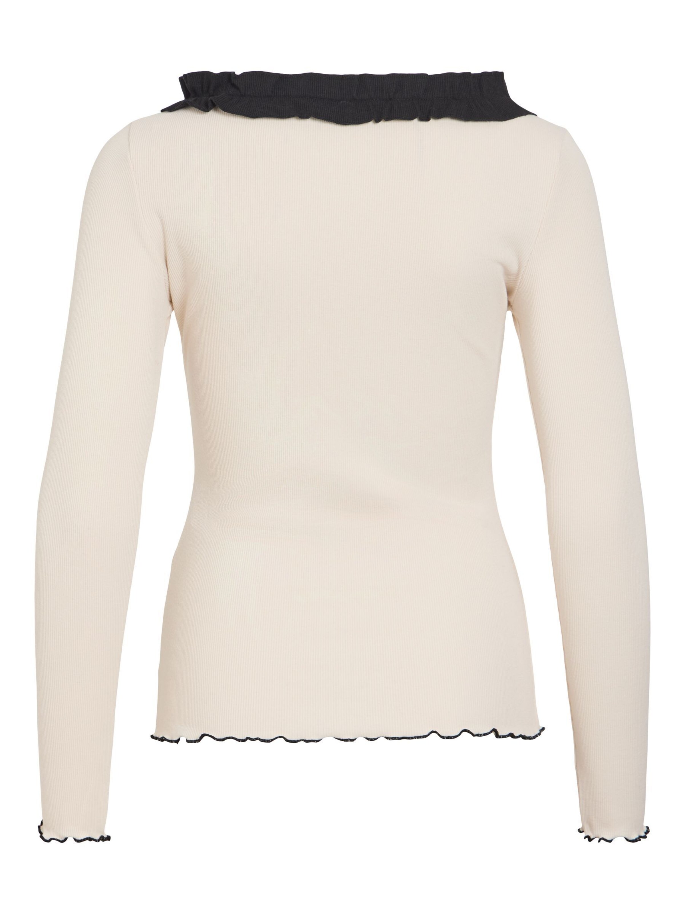 VILA Shirt 'FRANJA' in Beige