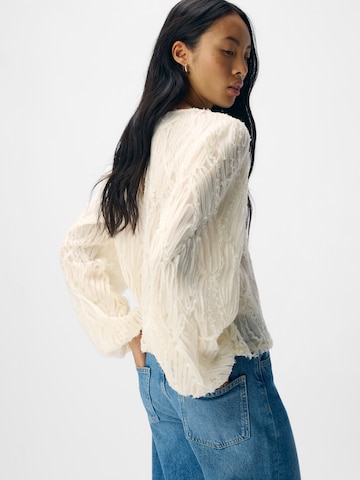 OBJECT Blouse 'OBJLucie' in Beige