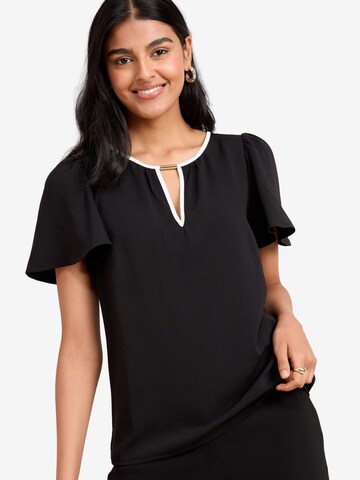 Friends Like These Bluse in Schwarz: Vorderseite