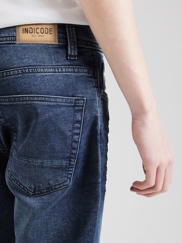 INDICODE JEANS Regular Farkut 'Delmare' värissä sininen