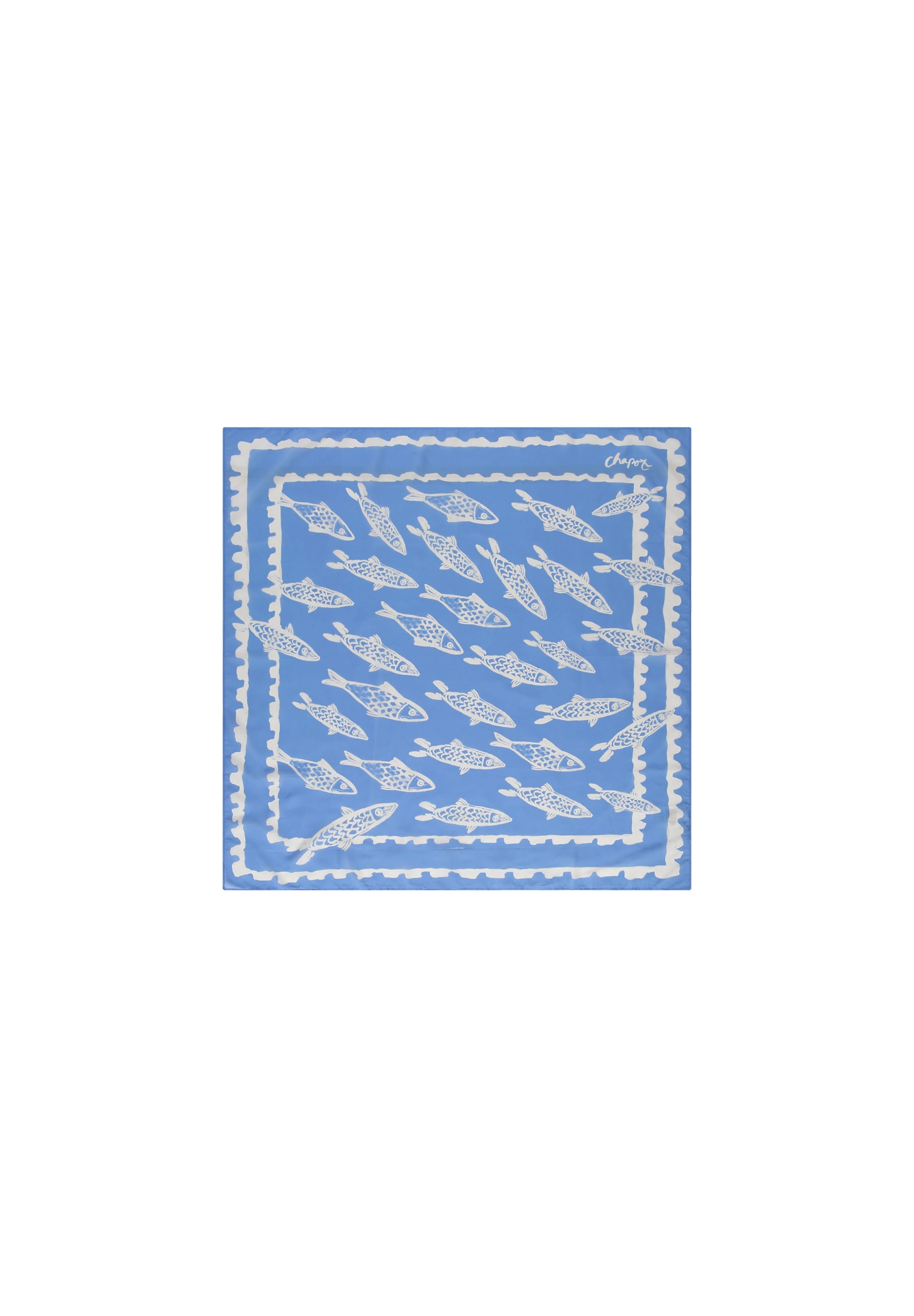 Fabienne Chapot Wrap in Blue: front