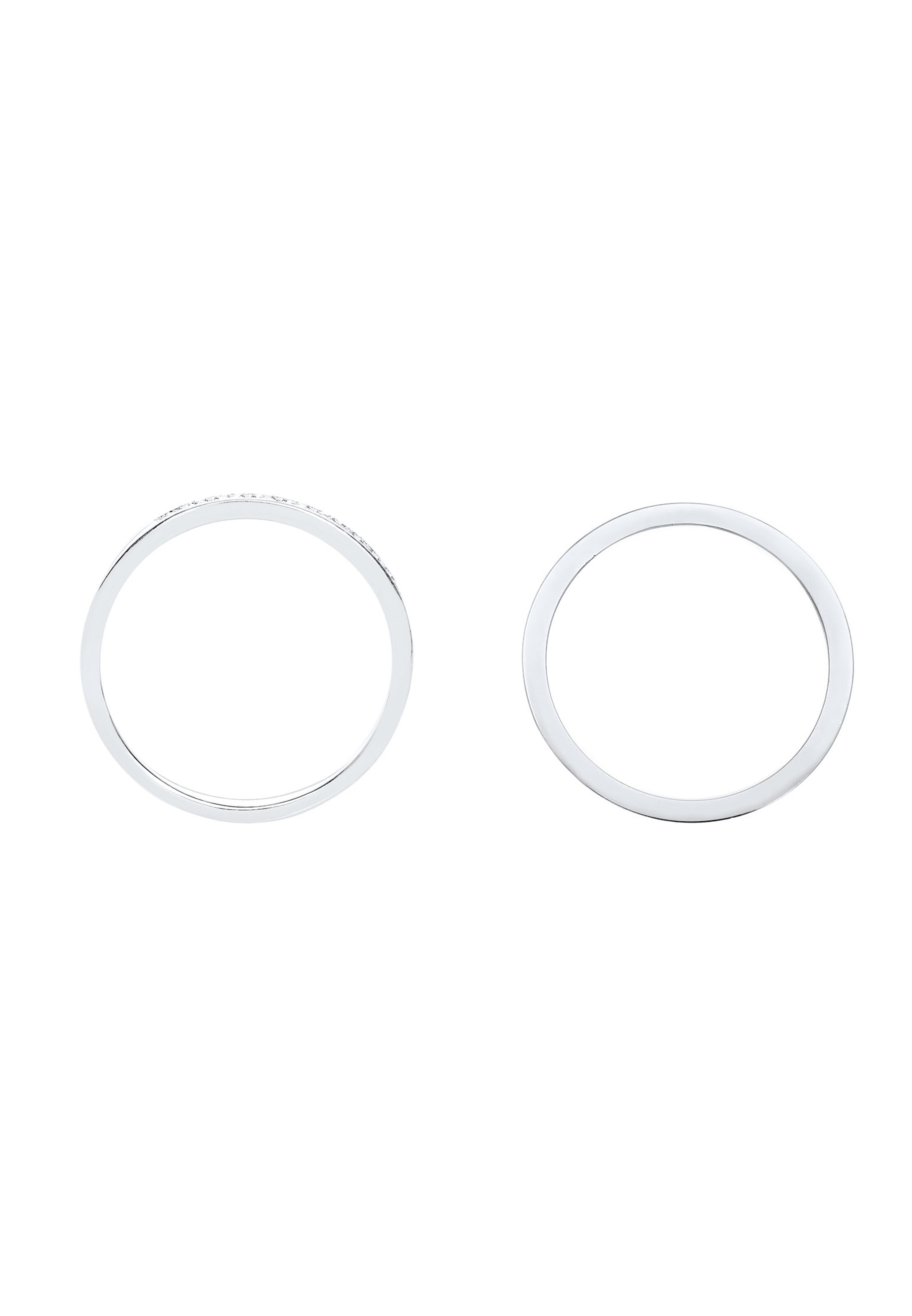 Elli DIAMONDS Sieraden set in Zilver