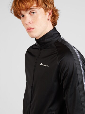 Champion Authentic Athletic Apparel Trainingsanzug in Schwarz