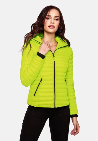 NAVAHOO Between-season jacket 'Kimuk' in Green: front