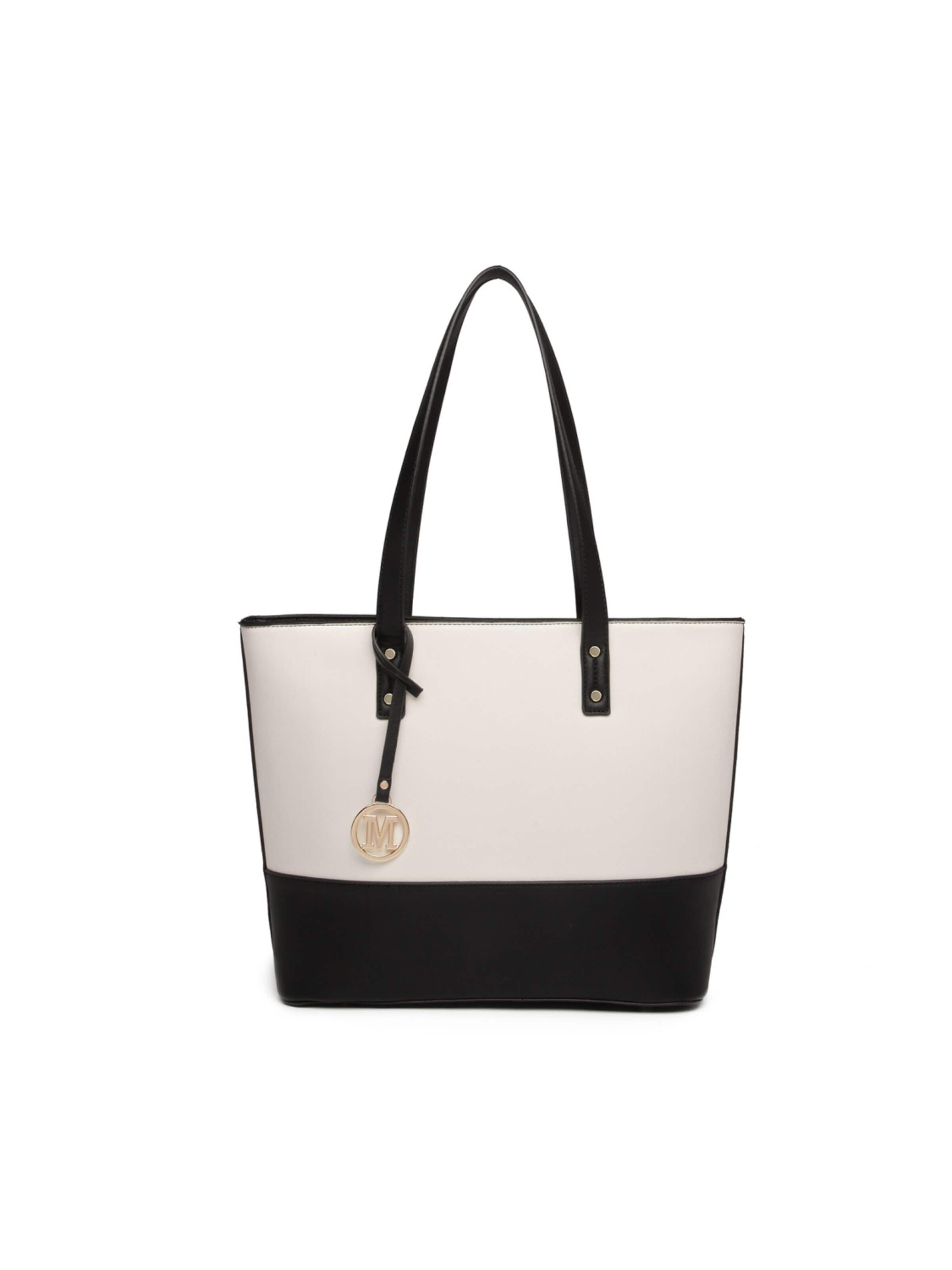 Miss Lulu Shoulder Bag in White: front