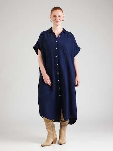 Z-One Shirt dress 'Ka44rola' in Blue: front
