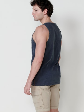 KOROSHI Top in Blau