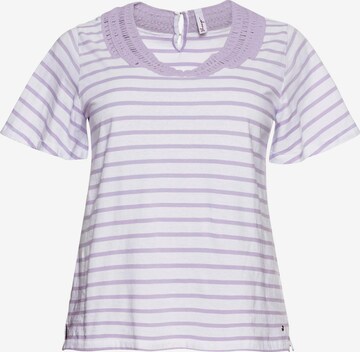 SHEEGO Shirt in Purple: front