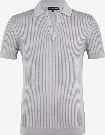 T-Shirt Giorgio di Mare en gris : devant