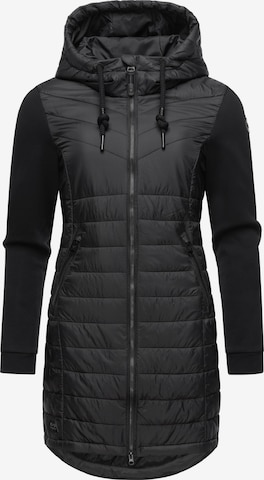Manteau d’hiver 'Lucinda' Ragwear en noir : devant
