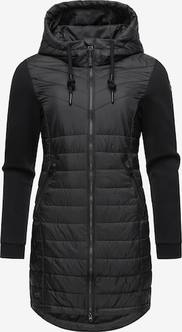 Ragwear Демисезонное пальто 'Lucinda' в Черный: спереди