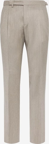 Boggi Milano Bügelfaltenhose in Beige: Vorderseite