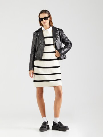 Noisy may Gebreide jurk 'NMMaysa' in Beige