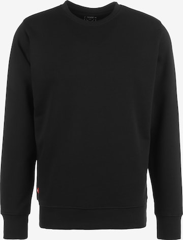 OUTFITTER Sweatshirt in Zwart: voorkant