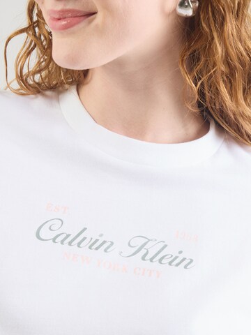 Calvin Klein Jeans T-Shirt in Weiß