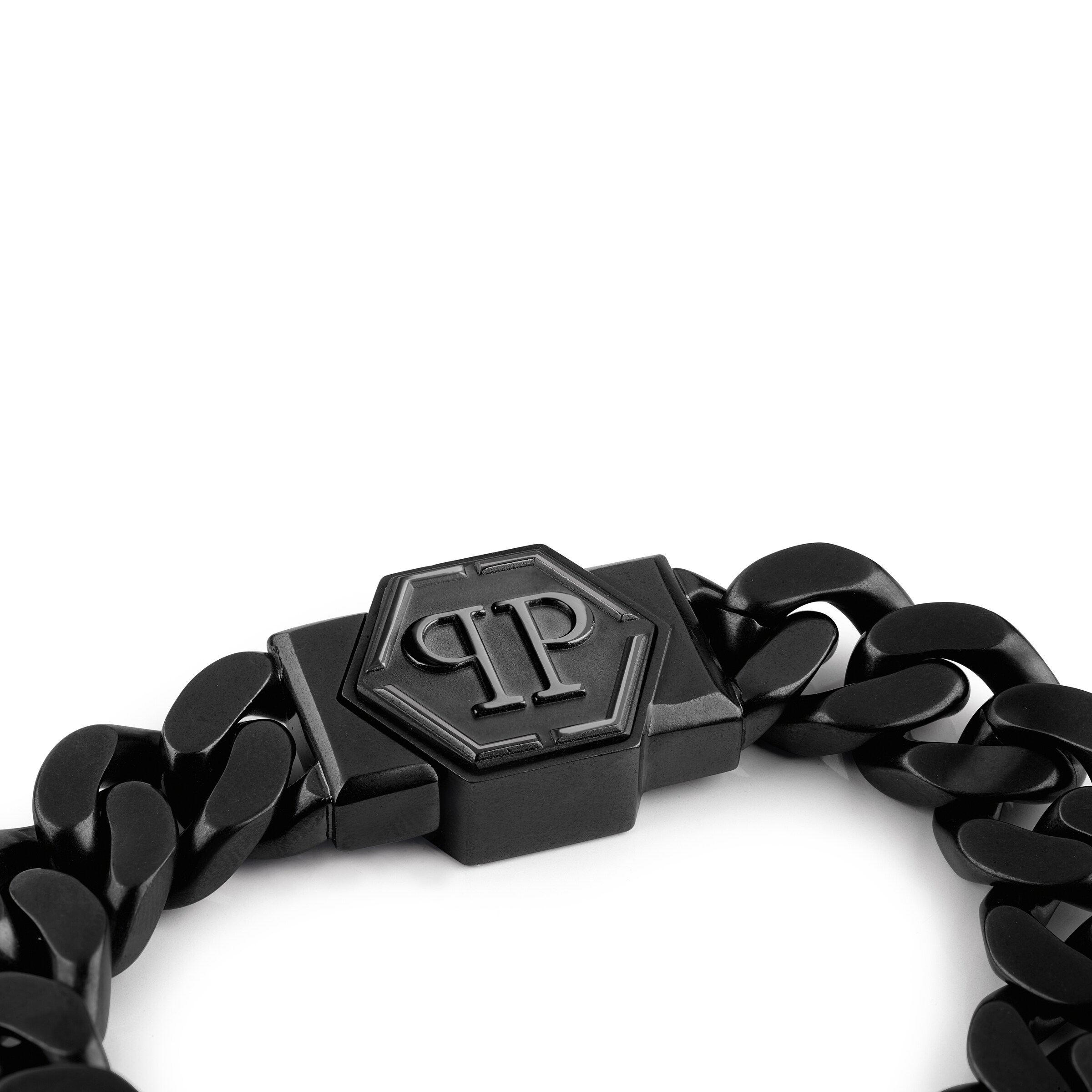Philipp Plein Jewellery Bracelet 'Hexagon' in Grey